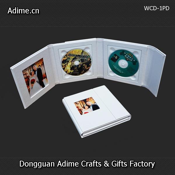 Leather CD DVD Case