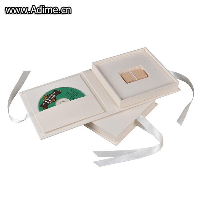 Linen DVD USB Gift Box