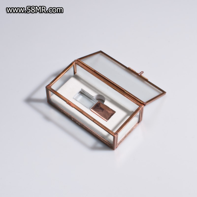 Glass USB Stick Flash Drive Box